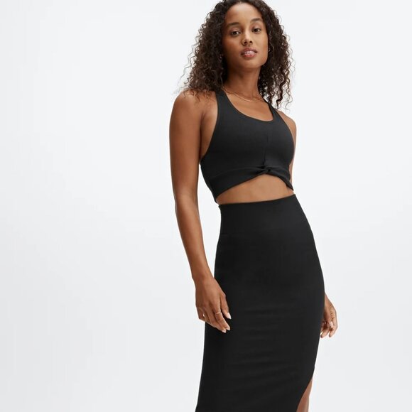 Fabletics Cloud Seamless Knotted Midi Bra - Size Small - Picture 4 of 7